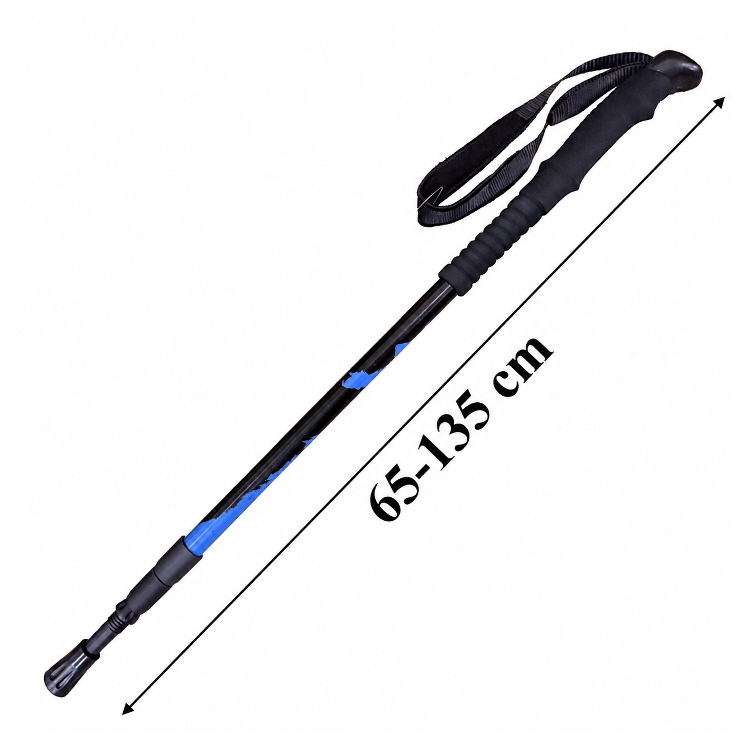 Kij Trekingowy Regulowany Do Chodzenia Nordic Walking 65-135cm - obrazek 6