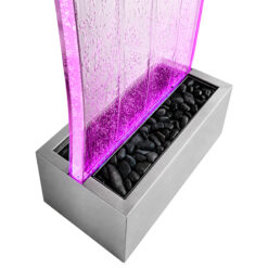 Fontanna Bąbelkowa Ścianka Wodna Wolnostojąca LED RGB 183cm - obrazek 5