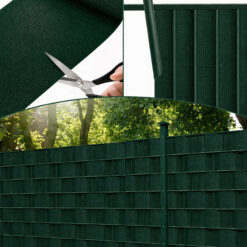 Taśma Ogrodzeniowa Osłona Panelowa Na Ogrodzenie Zielony 19cm x 35m 450 g/m² - obrazek 7