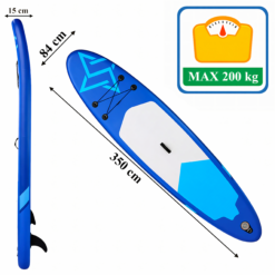 Deska Sup Paddle Board Do Pływania Pompowana 350cm + Akcesoria - obrazek 7