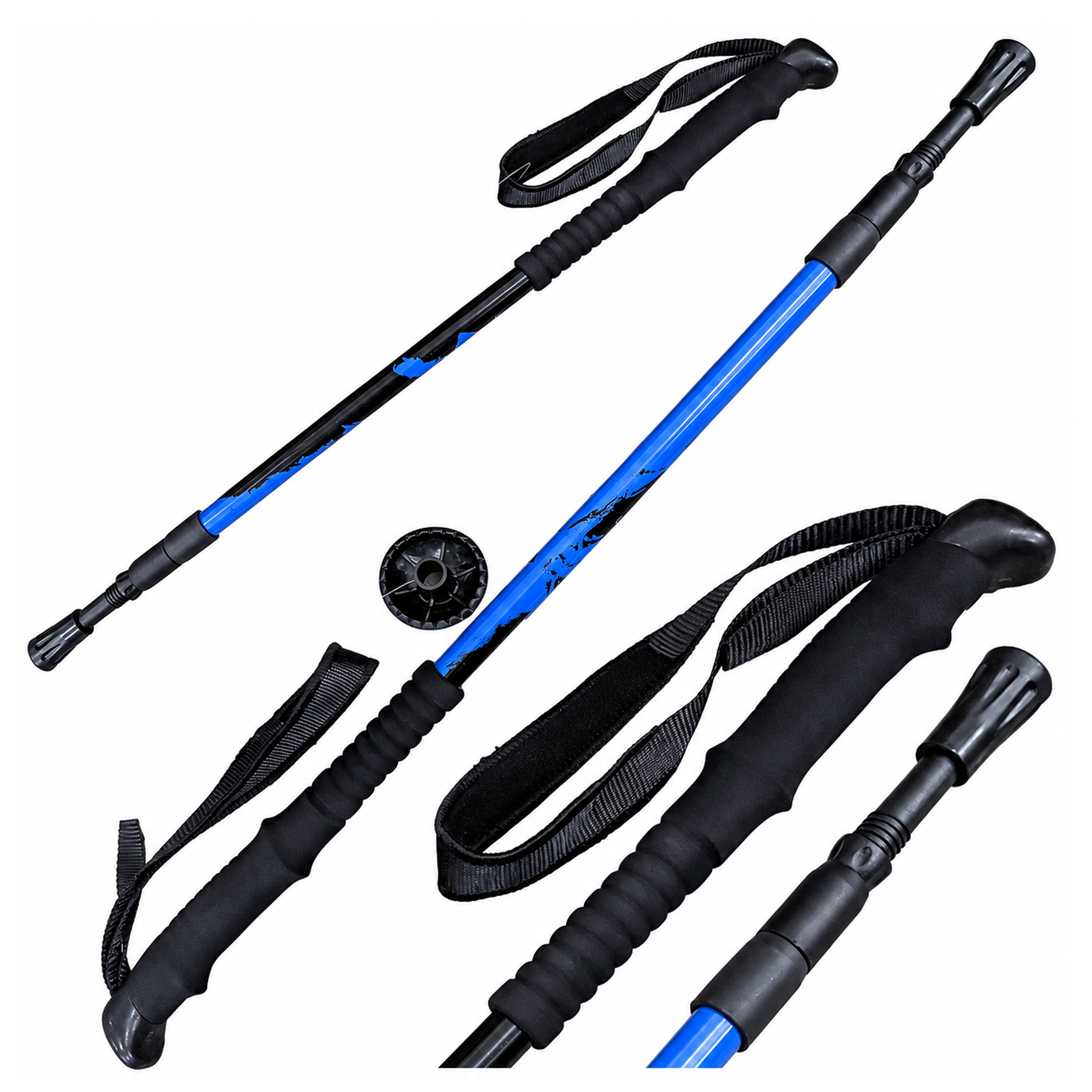 Kij Trekingowy Regulowany Do Chodzenia Nordic Walking 65-135cm