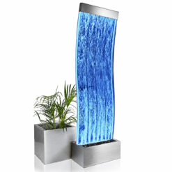 Fontanna Bąbelkowa Ścianka Wodna Wolnostojąca LED RGB 183cm - obrazek 2
