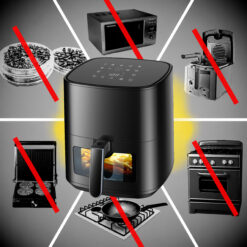 Frytkownica Beztłuszczowa Air Fryer 5L 1500W 9 Programów - obrazek 7