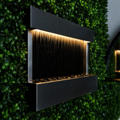 Ścianka Wodna Kaskadowa Wisząca Fontanna LED RGB 120cm - obrazek 7