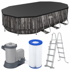 Basen Ogrodowy Stelażowy Prostokątny Bestway 610x366x122cm 5611R Steel Pro - obrazek 3
