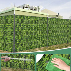 Taśma Ogrodzeniowa Osłona Panelowa Na Ogrodzenie Zielony 19cm x 35m 450 g/m² - obrazek 6
