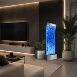 Fontanna Bąbelkowa Ścianka Wodna Wolnostojąca LED RGB 183cm - obrazek 11