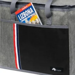 Torba Termiczna Turystyczna Plażowa Szara 30L - obrazek 8