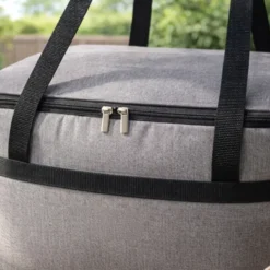 Torba Termiczna Turystyczna Plażowa Szara 40L - obrazek 4