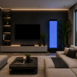 Fontanna Bąbelkowa Ścianka Wodna Wolnostojąca LED RGB 150cm - obrazek 11