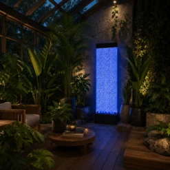 Fontanna Bąbelkowa Ścianka Wodna Wolnostojąca LED RGB 150cm - obrazek 9
