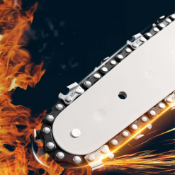 Mała Pilarka Łańcuchowa Akumulatorowa Ogrodowa 550W 2x Akumulator - obrazek 7