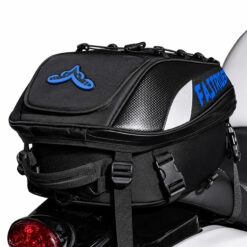 Plecak Motocyklowy Torba Na Kask Siedzenie Wodoodporny Pokrowiec 45L - obrazek 7