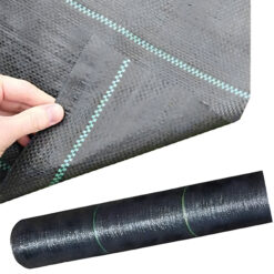 Agrowłóknina Agrotkanina Czarna 140g 1,1x50m + 50 Szpilek - obrazek 2