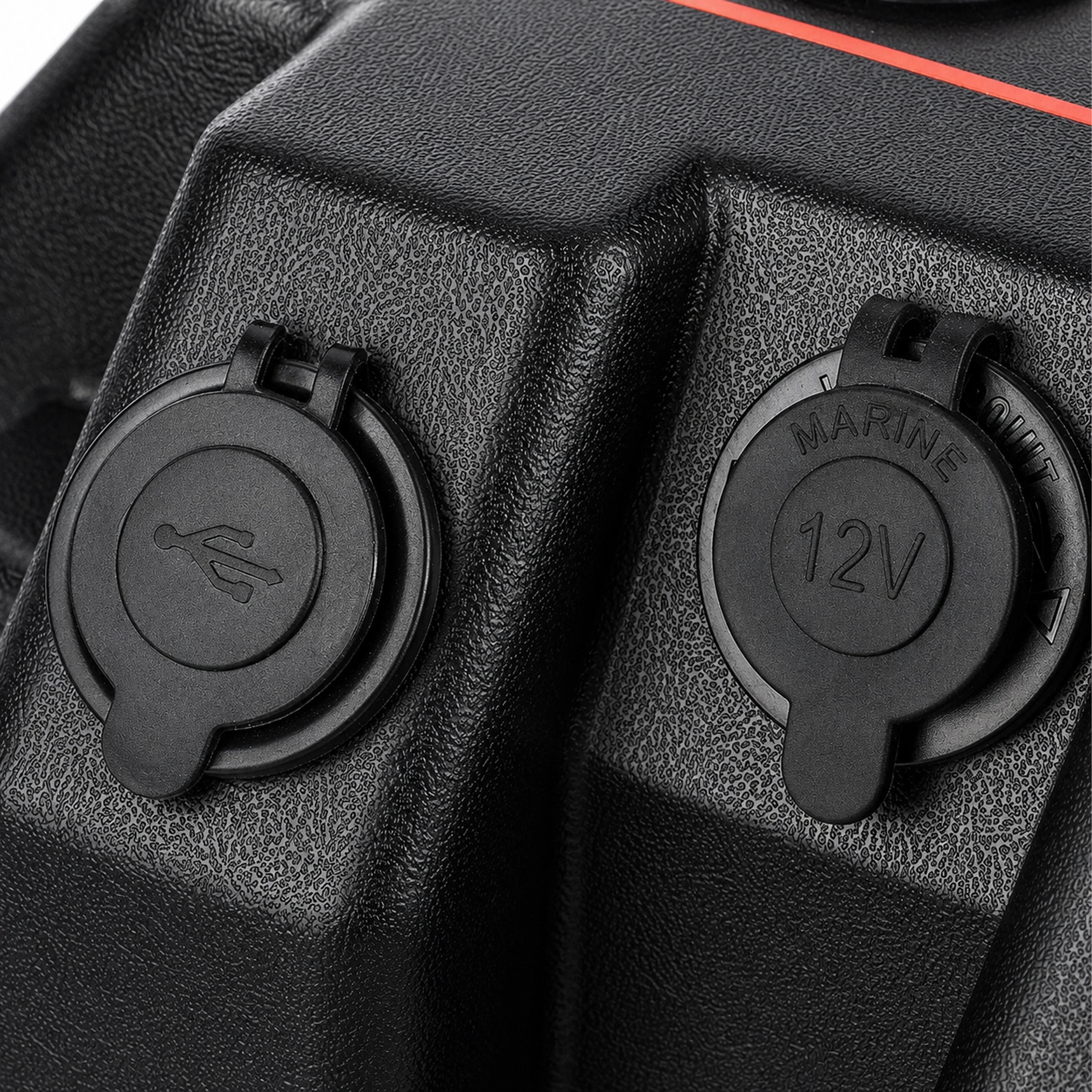 Pojemnik Skrzynka Obudowa Akumulatora z Woltomierzem 2x USB 12V - obrazek 8