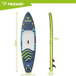 Deska Sup Paddle Board Do Pływania Pompowana z Wiosłem 320cm + Akcesoria - obrazek 2