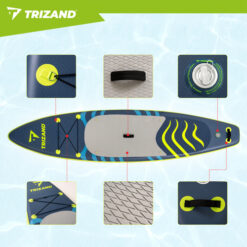 Deska Sup Paddle Board Do Pływania Pompowana z Wiosłem 320cm + Akcesoria - obrazek 4