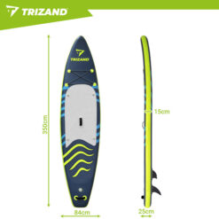 Deska Sup Paddle Board Do Pływania Pompowana z Wiosłem 350cm + Akcesoria - obrazek 2
