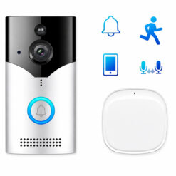 Inteligentny Wideodomofon Dzwonek Bezprzewodowy z Kamerą Smart WiFi Pir - obrazek 5