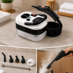 Myjka Parowa Czyścik Parowy Parownica Myjka Do Okien Biały 3 Bar 2500W - obrazek 4