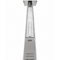 Parasol Grzewczy Gazowy Promiennik Ogrzewacz Srebrny 13kW 225cm - obrazek 2