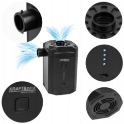 Pompka Akumulatorowa Do Materaca Basenu USB-C 5500mAh KD5501 - obrazek 5