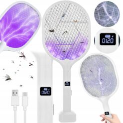 Elektryczna Łapka Na Komary Muchy Packa Na Owady UV 4000V - obrazek 2