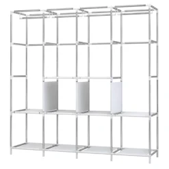 Szafa Materiałowa Tekstylna Składana Garderoba 175x170cm - obrazek 5