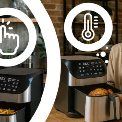 Frytkownica Beztłuszczowa Air Fryer 8L 1800W 10 Programów - obrazek 5