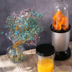Blender Kielichowy Do Smoothie Koktajli 600W 470ml 2x Kubki z Pokrywkami - obrazek 3