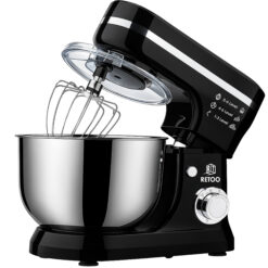 Robot Kuchenny Planetarny 3200W Misa 6L Mikser Do Ciasta Czarny - obrazek 2