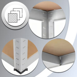 Regał Magazynowy Metalowy 180x90x40cm 5 Półek 875kg - obrazek 2