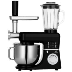 Robot Kuchenny Planetarny 3200W 6L Blender Maszynka do Mięsa Mikser Czarny - obrazek 3