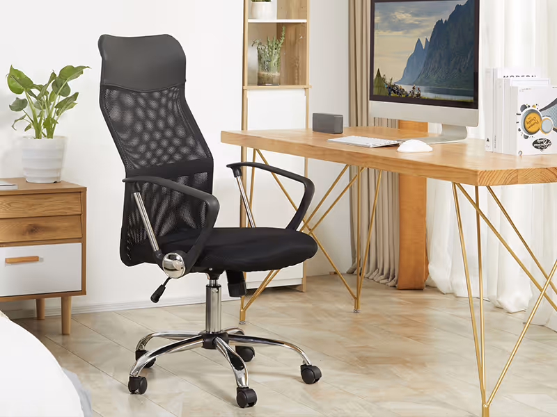 Fotel Biurowy Obrotowy Ergonomiczny Mesh TILT Do 120 kg - obrazek 6
