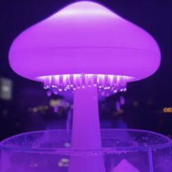 Nawilżacz Powietrza Grzybek 450ml Dyfuzor Deszczowy LED USB-C - obrazek 4