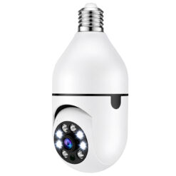 Kamera IP WiFi E27 z obiektywem i diodami podczerwieniplementary