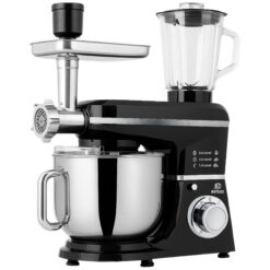 Robot Kuchenny Planetarny 3200W 6L Blender Maszynka do Mięsa Mikser Czarny - obrazek 2
