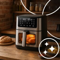 Frytkownica Beztłuszczowa Air Fryer 8L 1800W - obrazek 3