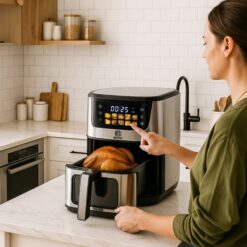 Frytkownica Beztłuszczowa Air Fryer 6,5L 1800W 10 Programów - obrazek 3