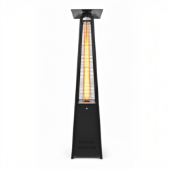 Ogrzewacz Gazowy Ogrodowy Tarasowy 13kW 227cm Czarny