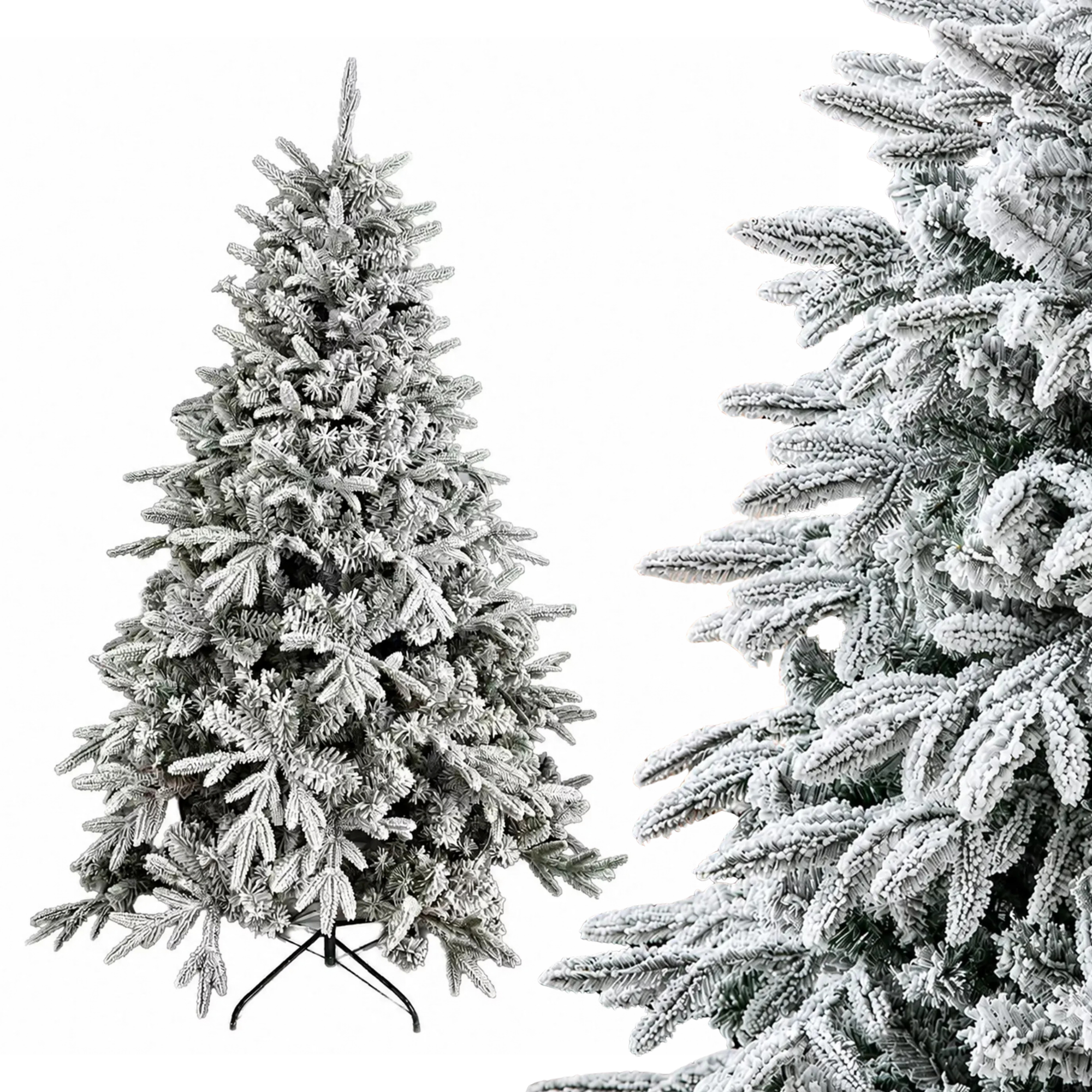 Choinka Sztuczna Świerk Ośnieżony 220cm