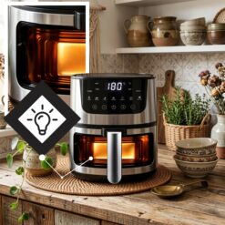 Frytkownica Beztłuszczowa Air Fryer 5L 1500W 7 Programów - obrazek 3