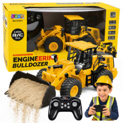 Spychacz Zdalnie Sterowany RC Buldożer 2,4GHz 9CH 34cm - obrazek 8