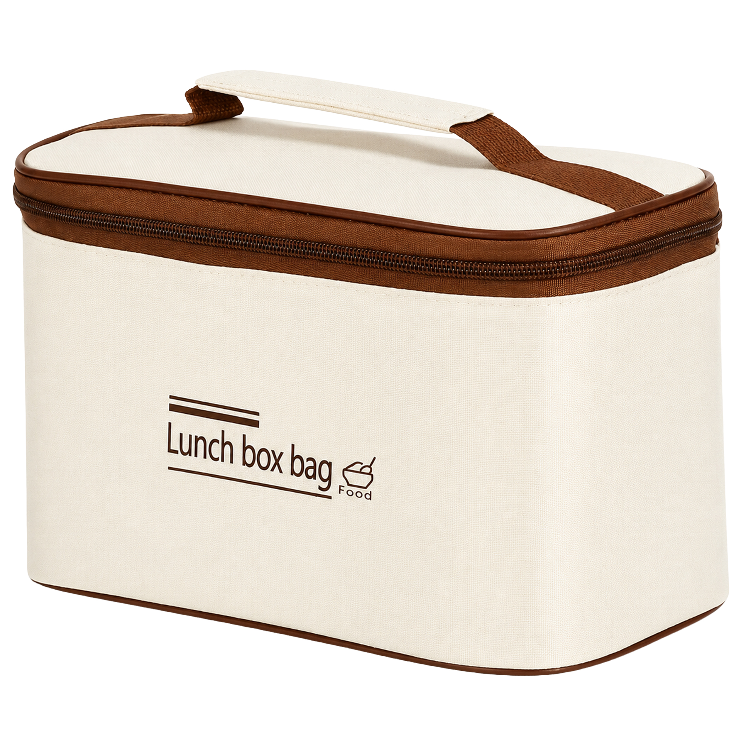 Torba termiczna na lunch box z uchwytami i zamkiem błyskawicznym