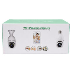 Opakowanie kamery WiFi panoramicznej z ilustracjami produktu