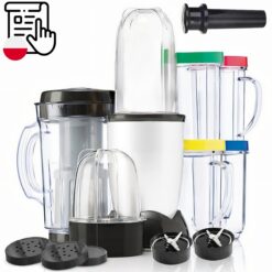Blender Kielichowy z Sokowirówką 250W 4x Kubki do Smoothie - obrazek 2