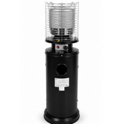 Ogrzewacz Gazowy Ogrodowy z Płomieniem Osłoną 13kW 135cm Czarny - obrazek 2