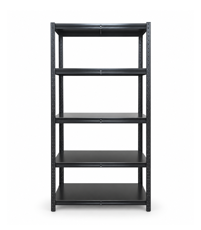 Regał Magazynowy Metalowy 180x90x40cm 5 Półek 875kg Czarny - obrazek 5
