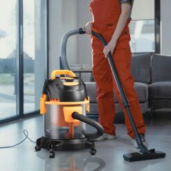 Odkurzacz Przemysłowy Mokro Sucho 2200W 25L 270mbar HEPA Bezworkowy - obrazek 4