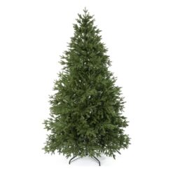 Sztuczna choinka świerk Twist 250 cm w dzikiej, nieregularnej formie z metalowym stojakiem